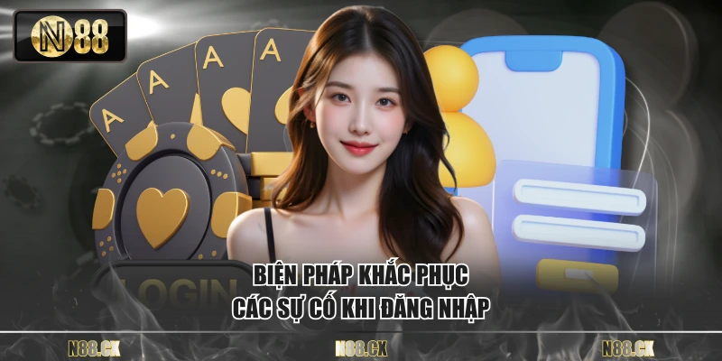 Biện pháp khắc phục các sự cố khi đăng nhập