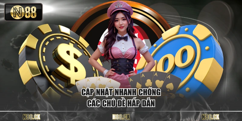 Cập nhật nhanh chóng các chủ đề hấp dẫn
