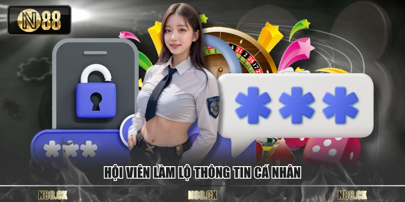 Hội viên làm lộ thông tin cá nhân