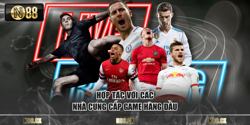Hợp tác với các nhà cung cấp game hàng đầu