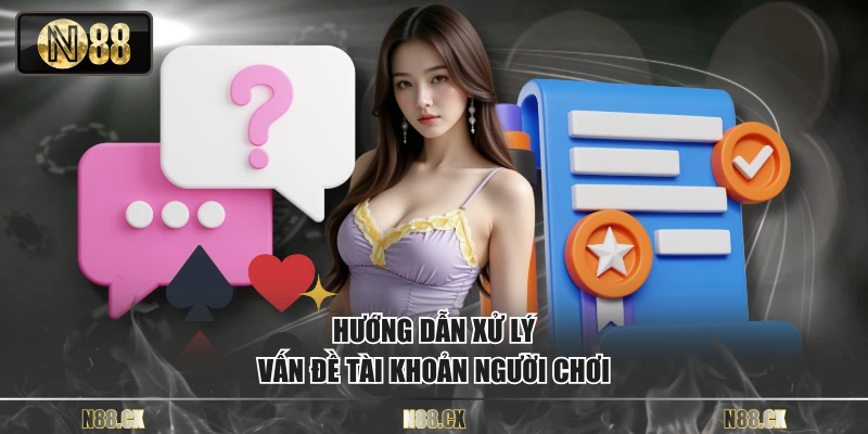 Hướng dẫn xử lý vấn đề tài khoản người chơi