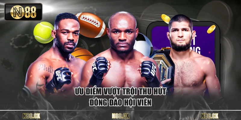 Ưu điểm vượt trội thu hút đông đảo hội viên